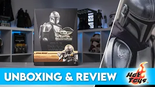 Hot Toys Mandalorian and The Child DELUXE Unboxing & Review