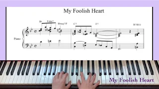 이지원재즈소품집 Easyone Jazzpiano Pieces #8 - My Foolish Heart