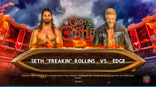 Seth Rollins vs Edge - WWE 2K23 Gameplay