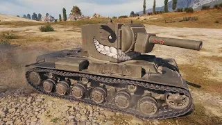 WoT KV-2 (skin) 5441 DMG - Steppes