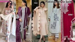 *Affordable Pakistani Style Stitched suits #pakistanisuits #pakistanisuitsinindia #kurtaset