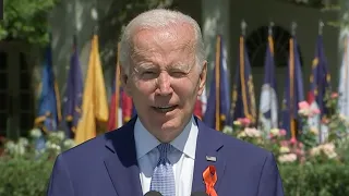 Biden hails new gun legislation: "Lives will be saved today and tomorrow because of this"