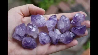 Охота за аметистами на копях у Мурзинки Search for amethysts in the Ural mountains