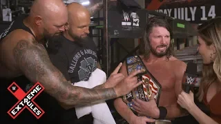 AJ Styles revels in his United States Championship victory: WWE Exclusive, July 14, 2019