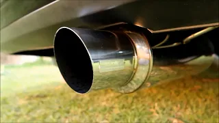 Skunk2 exhaust before and after long Cold Air Intake H22A4 98 Honda PRELUDE.