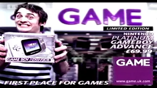 Nintendo Game Boy Advance Platinum Game UK Advert