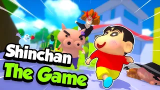 Shinchan saves shiro and nanako gameplay in tamil/Part-1/on vtg!