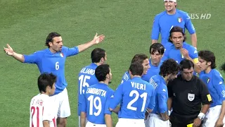 Italy not getting red cards vs South Korea at the 2002 World Cup