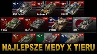 RANKING CZOŁGÓW ŚREDNICH X TIERU Z DRZEWKA W WOT BLITZ