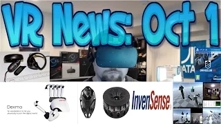 VR News: Oct 1 - Oculus Submits Touch To FCC - NEOS ambition to be Google Docs of VR & More!