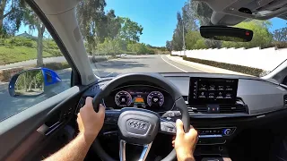 2021 Audi Q5 55 e Quattro Hybrid POV Test Drive (3D Audio)(ASMR)