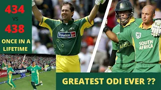SA VS AUS 2006@JOHANNESBURG: Cricket after 434/438 match- Greatest ODI match ever?? Cricket's best!