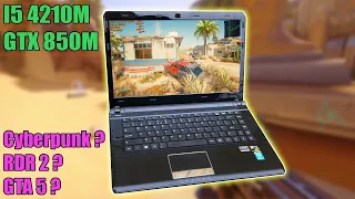 Cheap GTX 850M Gaming Laptop Vs Cyberpunk, GTA 5 and More!