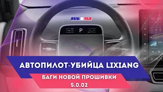 Автопилот убийца #Lixiang | Баги и ошибки прошивки 5.0.2| Чуть не попали в аварию #прошивка  #l8 #l9