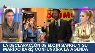 The statement of Elçin Sangu and her husband Barış will confuse the agenda