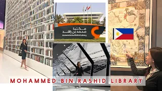 Worth 1 Billion AED Mohammed Bin Rashid Library Dubai I The Rhonzie Vlog