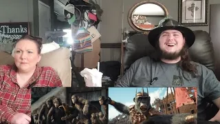 Kingdom of the Planet of the Apes Official Trailer Reaction W Mom