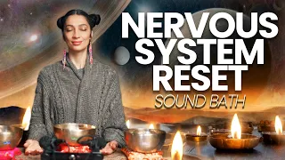 Parasympathetic Nervous System Healing Frequency Music - Sound Bath Meditation (1 Hour)