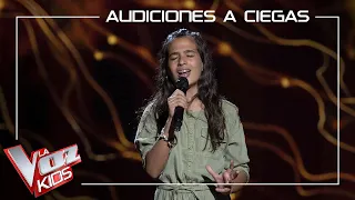 Ana Maldonado - La puerta violeta | Blind auditions | The Voice Kids Antena 3 2022