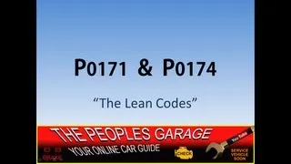 How to Diagnose Codes P0171 & P0174 - Lean Bank 1 & 2