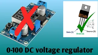 0 to 100 DC voltage regulator How to Make 0 to 100 Voltage regulator YASIR electronics