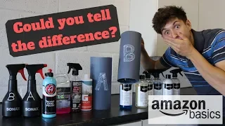 BLIND TEST : Cheap Amazon Basic £19 Kit Vs Premium Detailing Brands