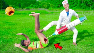 New Special Must Watch Trending Funny Comedy Video Amazing Video 2023 Injection Funny Video Ep 153