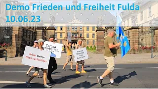 10.06.23 Demo Frieden und Freiheit Fulda