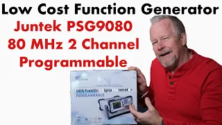 Low Cost 80 MHz Programmable Function - Signal Generator - Juntek PSG9080 review