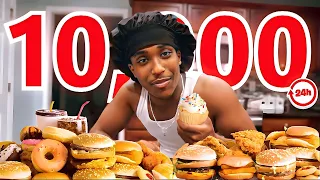 College Student Tries to eat 10000 calories in ONE DAY!