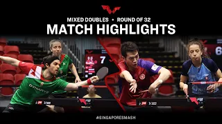 Hana Goda/Ho Kwan Kit vs Dora Madarasz/Nandor Ecseki | XD R32 | Singapore Smash 2023