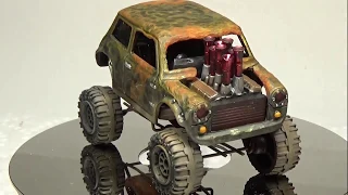 Custom Hot Wheels Mad Max Mini Monster Truck