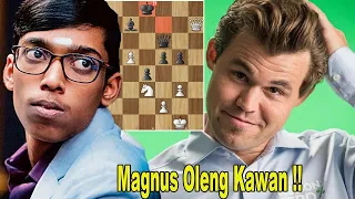 Saraf Otak Magnus "Kolaps" || Pragg Vs Carlsen || GCT Superbet Rapid Blitz 2024