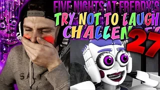 Vapor Reacts #584 | [FNAF SFM] FIVE NIGHTS AT FREDDY'S TRY NOT TO LAUGH CHALLENGE REACTION #27