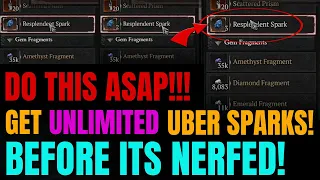 Diablo 4 Season 4: FARM UNLIMITED SPARKS For Uber Uniques Crafting This Way!!