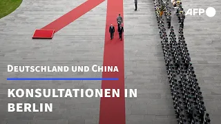 China und Deutschland halten Regierungskonsultationen in Berlin ab | AFP