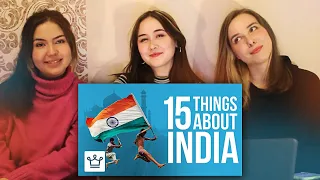 Russian Girls React to 15 facts you didn't know about India