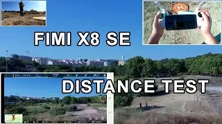 FIMI X8 SE DRONE DISTANCE TEST IN THE CITY IN CE