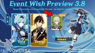 GOOD NEWS!! 3.8 FREE KAVEH And FINALLY These Characters Get Rerun Banners | Genshin Impact.