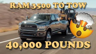 Cummins engine and Allison transmission: Potential to enable 2025 Ram 3500 HD to tow 40,000 pounds