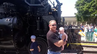 4014 up big boy in Chicago Illinois up close