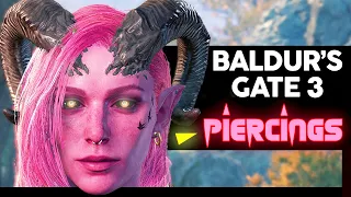 Piercing Mods - Baldur's Gate 3