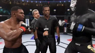 Mike Tyson vs. Vendetta (EA Sports UFC 2) - CPU vs. CPU 🥊