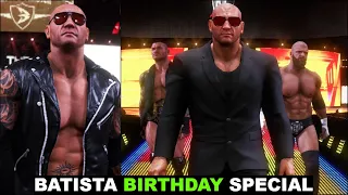 WWE 2K20 'Batista Birthday' Special Gameplay | WWE 2K20 LIVE Gameplay ||