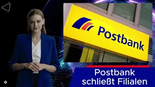 Postbank: Neue Welle von Filialschließungen. Weniger Filialen, weniger Geldautomaten