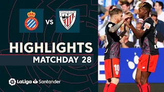 Highlights RCD Espanyol vs Athletic Club (1-2)