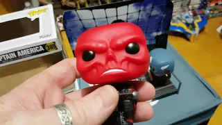Audrey II Chase and Red Skull vs Captain America Pop Funko review