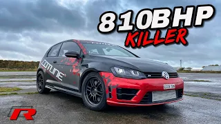 THE HELL RAISER.. 810BHP 2L VW GOLF R, THE WORLDS FASTEST?