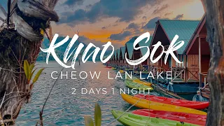 Khao Sok National Park: 2 days 1 night Cheow Lan Lake Tour 🌴🚤  Thailand 🇹🇭