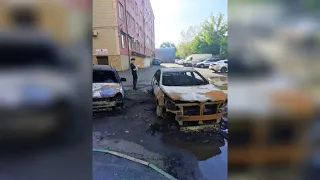 В Оренбурге сотрудниками полиции задержан 22-летний подозреваемый в поджоге автомобиля